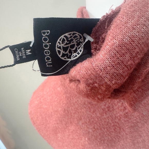 NWT bobeau nordstrom blush long sleeve midi dress - Picture 5 of 8